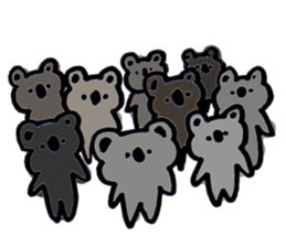Insolent koala sticker #9219910