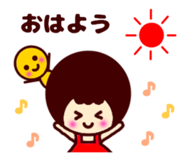 Girl and maruchan3 sticker #9220072