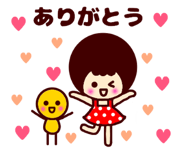 Girl and maruchan3 sticker #9220076