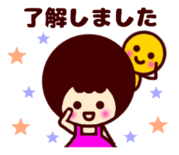 Girl and maruchan3 sticker #9220099