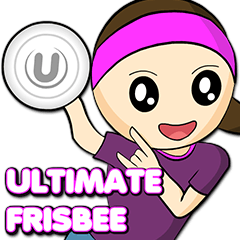 Ultimate Frisbee Sticker Collection