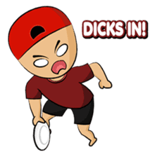 Ultimate Frisbee Sticker Collection sticker #9220315