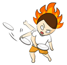 Ultimate Frisbee Sticker Collection sticker #9220316