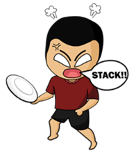 Ultimate Frisbee Sticker Collection sticker #9220317