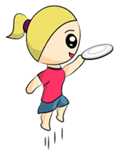 Ultimate Frisbee Sticker Collection sticker #9220318