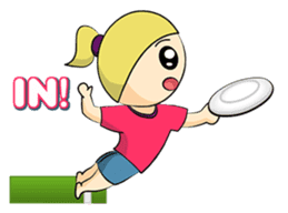 Ultimate Frisbee Sticker Collection sticker #9220320