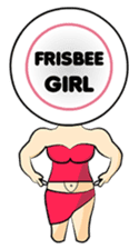 Ultimate Frisbee Sticker Collection sticker #9220330