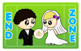 Ultimate Frisbee Sticker Collection sticker #9220332