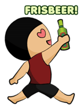 Ultimate Frisbee Sticker Collection sticker #9220333