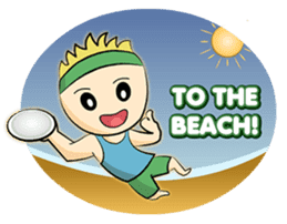 Ultimate Frisbee Sticker Collection sticker #9220335