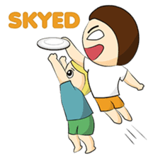 Ultimate Frisbee Sticker Collection sticker #9220336