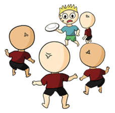 Ultimate Frisbee Sticker Collection sticker #9220339