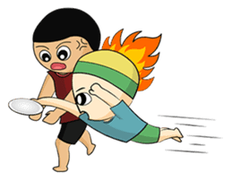 Ultimate Frisbee Sticker Collection sticker #9220342