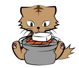 3 cats(X'mas & the New Year) sticker #9220666