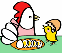 Chicken's kitchen sticker #9220678