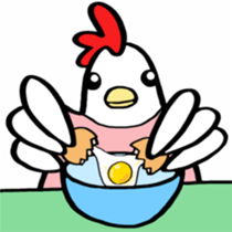 Chicken's kitchen sticker #9220680