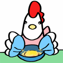 Chicken's kitchen sticker #9220691