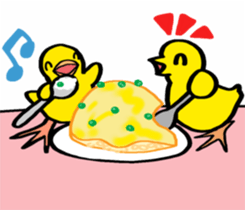 Chicken's kitchen sticker #9220700