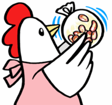 Chicken's kitchen sticker #9220702