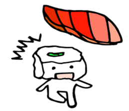 Japanese food sushi kawaii!!2 sticker #9220753
