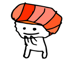 Japanese food sushi kawaii!!2 sticker #9220754