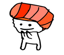 Japanese food sushi kawaii!!2 sticker #9220754