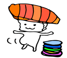 Japanese food sushi kawaii!!2 sticker #9220756