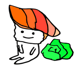 Japanese food sushi kawaii!!2 sticker #9220764