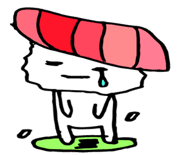 Japanese food sushi kawaii!!2 sticker #9220766