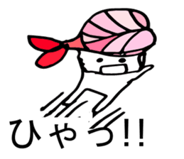 Japanese food sushi kawaii!!2 sticker #9220767