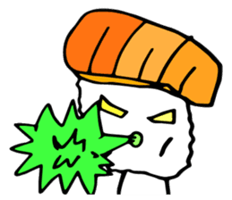Japanese food sushi kawaii!!2 sticker #9220776