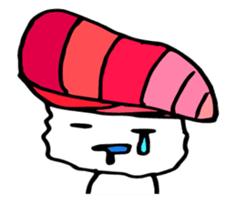 Japanese food sushi kawaii!!2 sticker #9220780