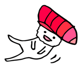 Japanese food sushi kawaii!!2 sticker #9220782