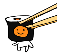 Japanese food sushi kawaii!!2 sticker #9220783