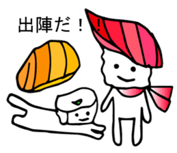 Japanese food sushi kawaii!!2 sticker #9220790