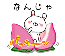 Rabbit of Okayama valve sticker #9221393