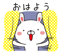 Rabbit of Okayama valve sticker #9221399