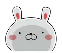 Rabbit of Okayama valve sticker #9221404