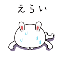 Rabbit of Okayama valve sticker #9221423