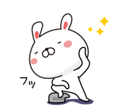 Rabbit of Okayama valve sticker #9221426