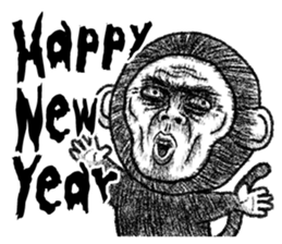 The Crazy Monkey sticker #9221752