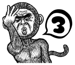 The Crazy Monkey sticker #9221760