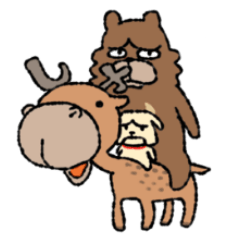 I`ll go with three animals