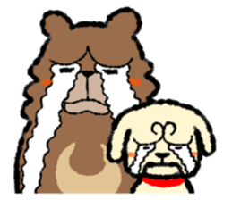 I`ll go with three animals sticker #9221920