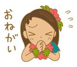 Hawaii holiday sticker #9222042