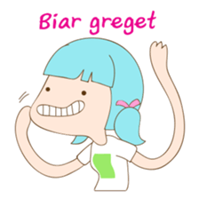 Cewek unik sticker #9222155