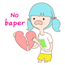 Cewek unik sticker #9222156