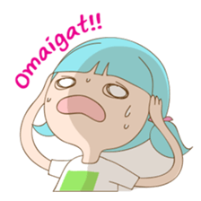 Cewek unik sticker #9222158