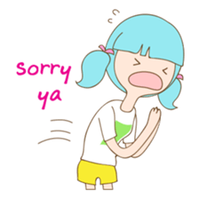 Cewek unik sticker #9222160