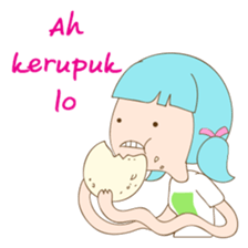 Cewek unik sticker #9222161